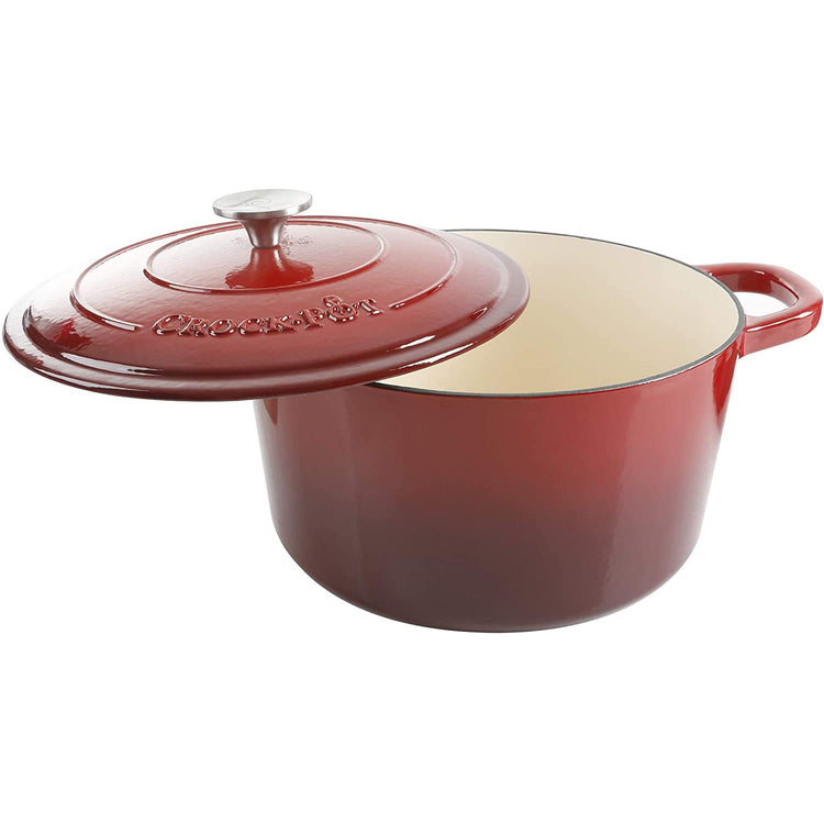 Artisan 3 Quart Round Enameled Cast Iron Dutch Oven