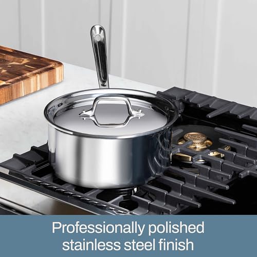 D3 Stainless Steel 3 Quart Sauce Pan With Lid
