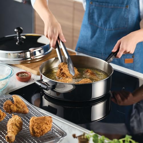 Classic Series Anniversary Edition Stainless Steel Sauté Pan and Lid with Helper Handle