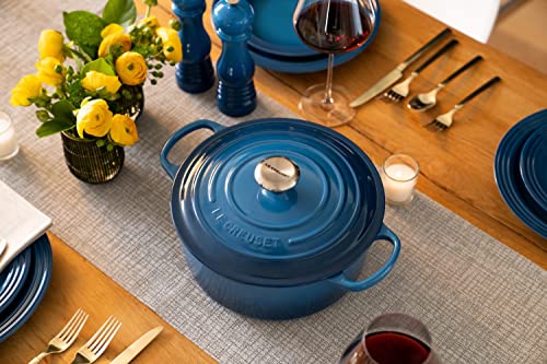 Enameled Cast Iron Round Dutch Oven