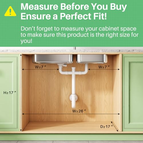 Under Sink Organizer (Green / 1 Pack)