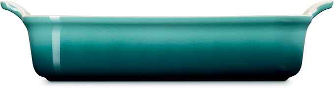 Le Creuset Stoneware Heritage Rectangular Baking Dish, 4 qt., Riviera