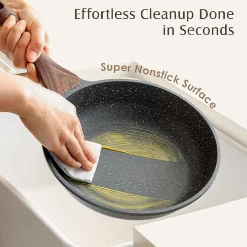 23 PCS Nonstick Granite Cookware Set