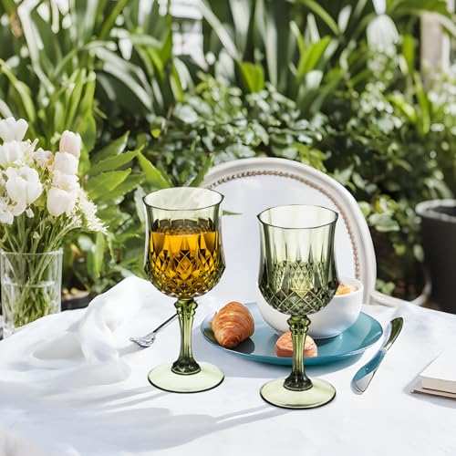 7OZ Plastic Wine Glasses (24 Count)
