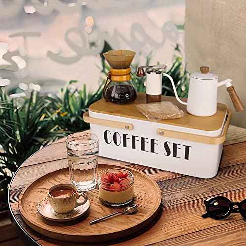 Pour Over Coffee Maker Set Pour Over Coffee Dripper Manual Coffee Mill Grinder glass pour over coffee maker