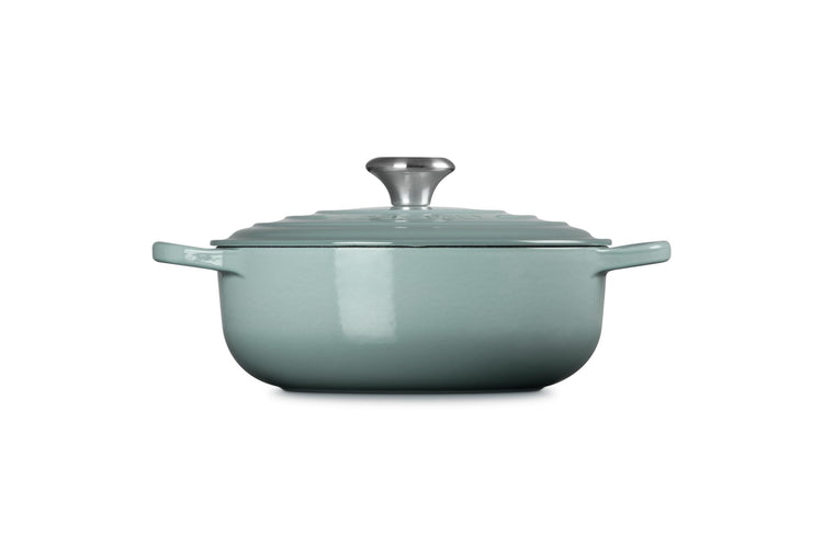 Enameled Cast Iron Signature Round Sauteuse