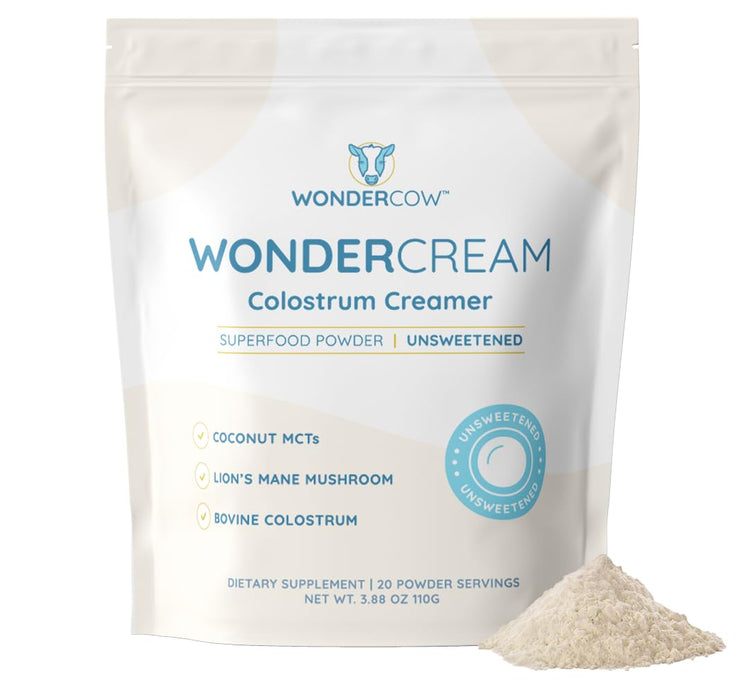 Bovine Colostrum Superfood Creamer Supplement Powder w (3.88 Ounce)