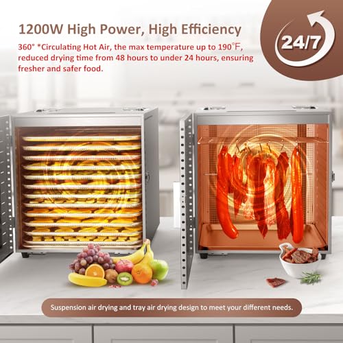 Commercial Large 12 Trays Food Dehydrator