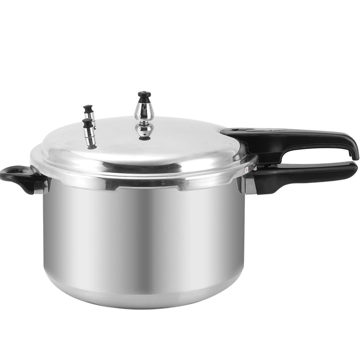 12 Quart Aluminum Pressure Cooker with Steaming Rack