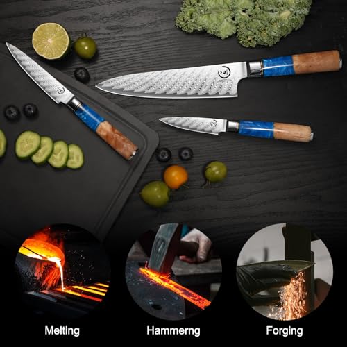Damascus Chef Knife 8 Inch