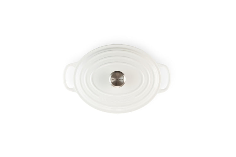 Enameled Cast Iron Oval Dutch Oven