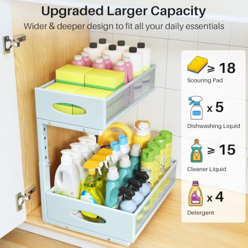 Under Sink Organizer (Blue / 1-Pack)