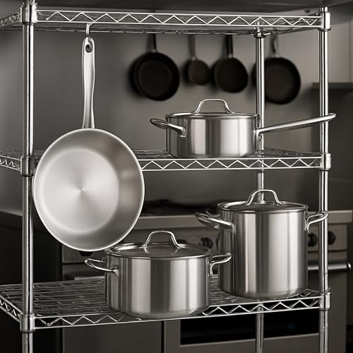 Stainless Steel Cookware Set (7 Count)
