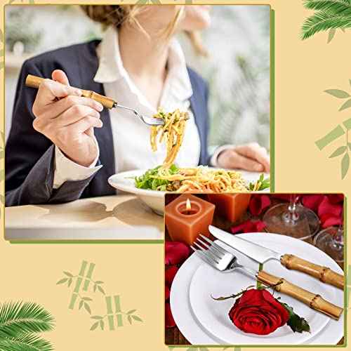 Bamboo Silverware Set 18