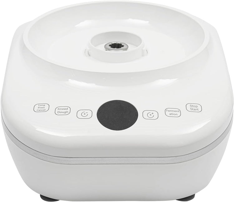 Electric Dough Maker with Ferment Function, 5L/ 4.5Qt 200W 304 Stainless Steel Dough Mixer Machine, Commercial Bread Mixer for Roti Bread Pizza Baking Dumpling Dough & Sourdough(White)
