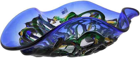 Glass Of Venice Murano Glass Oceanos Centerpiece Bowl