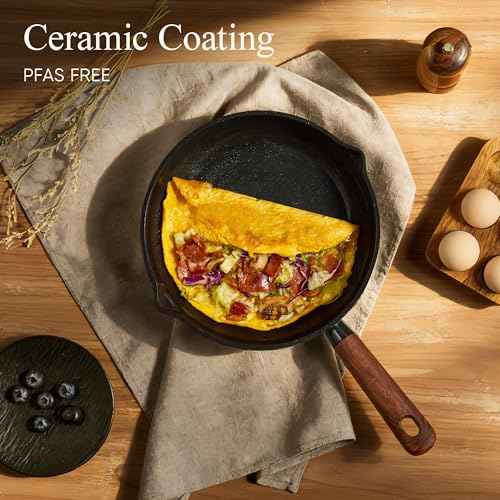 21pcs Ceramic Cookware Set