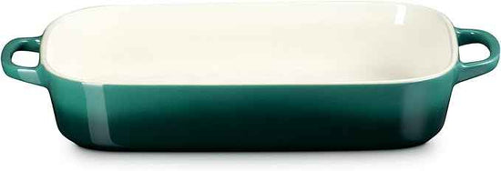 Le Creuset Stoneware Rectangular Dish with Platter Lid, 3 qt., Artichaut