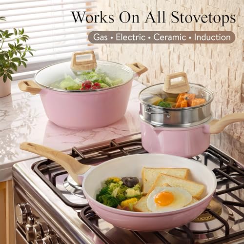 21pcs Ceramic Cookware Set