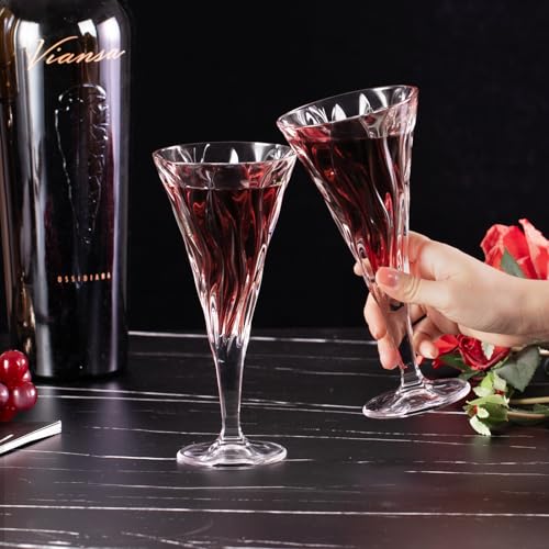 Crystal Red Wine Glasses Set of 2 (2 Count)