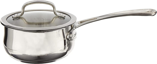 Cuisinart 419-14 Contour Stainless 1-Quart Saucepan with Cover - Nestoria