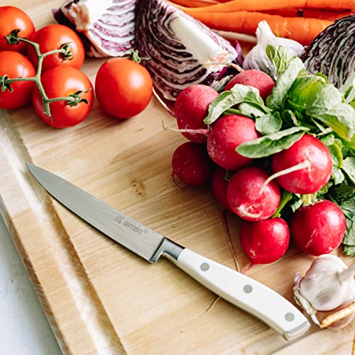 Yatoshi 12 Piece White Knife Block Set