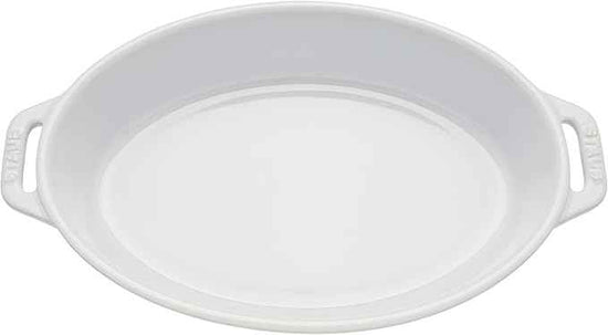 Staub Ceramic Stoneware 5-pc Mixed Baking Dish Set – White