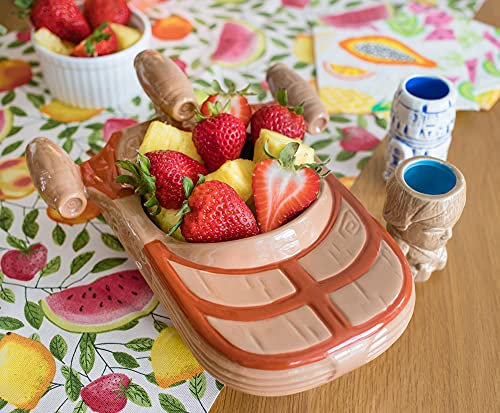 Geeki Tikis Star Wars Landspeeder Punch Bowl with Luke and R2