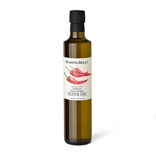 Smoky Jalapeño Infused Extra Virgin Olive Oil (8.45 Fl Oz)