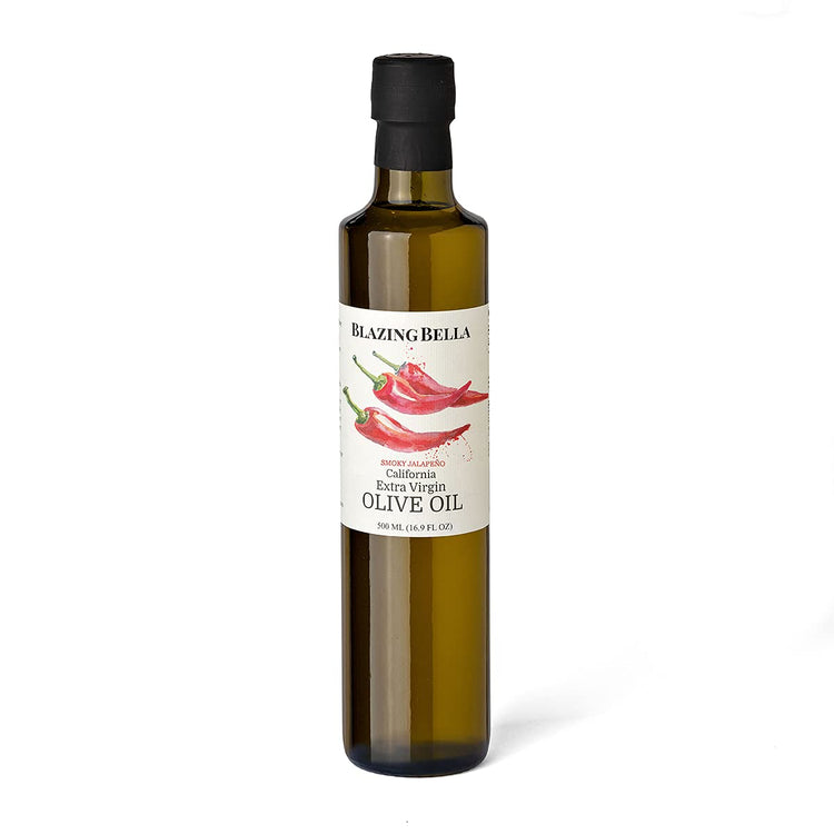 Smoky Jalapeño Infused Extra Virgin Olive Oil (8.45 Fl Oz)
