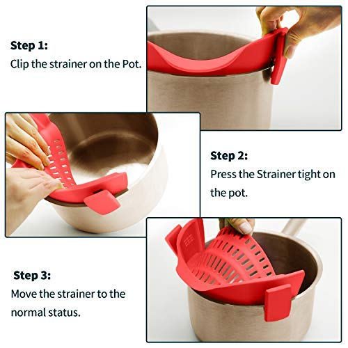Clip On Strainer for Pots