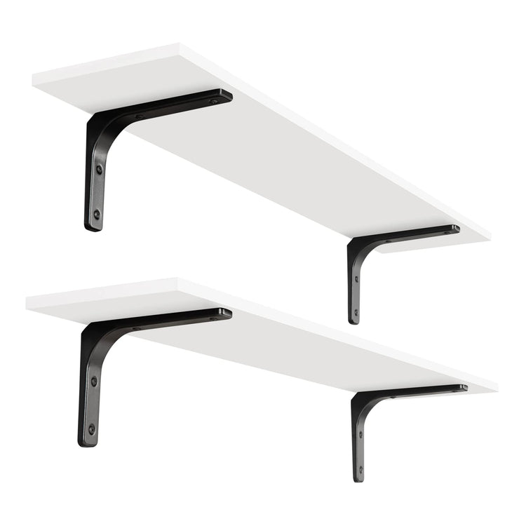 Long Wall Shelves (2 Count)