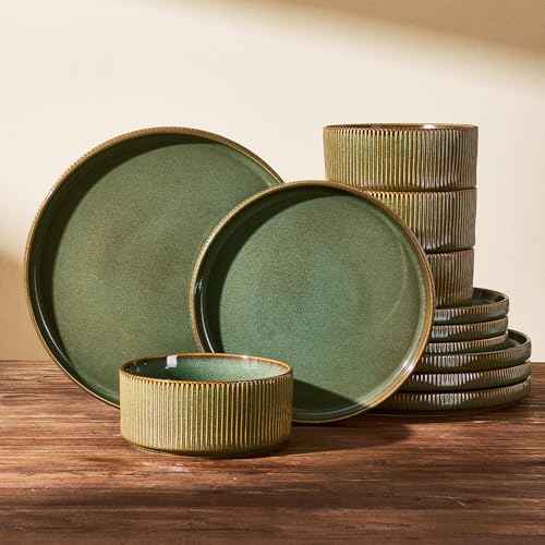 Stoneware Dinnerware Set for 4 (12 Count)