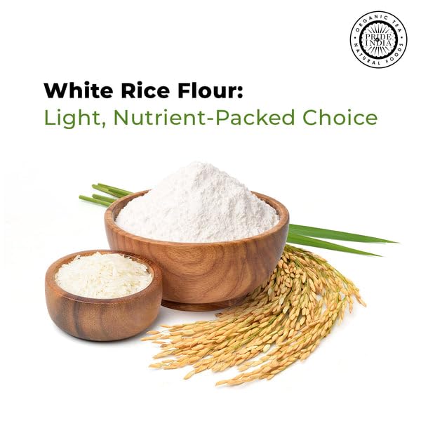 PACK of 6 White Rice Flour 1 lbs (96 Ounce)