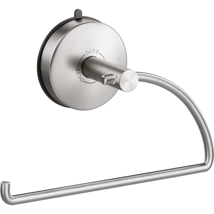 Suction Cup Hand Towel Ring Brushed Nickel Hand Towel Holder for Bathroom Wall SUS 304 Stainless Steel Kitchen Towel Hanger