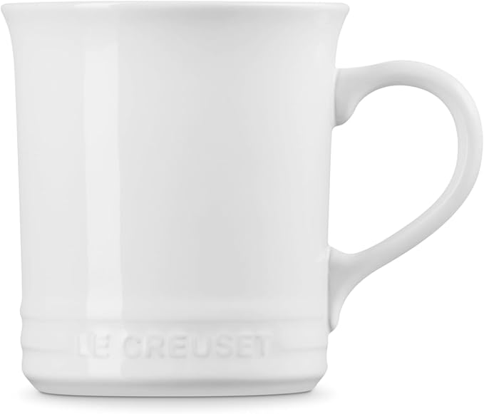 Le Creuset Stoneware Vancouver Mug, 14 oz., White