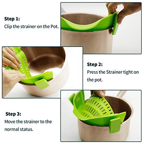 Clip On Strainer for Pots