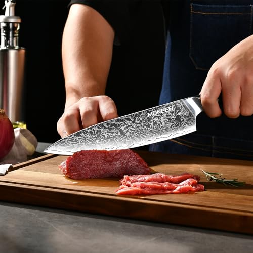 Chef Knife 67 Layers VG10 Damascus Kitchen Knife 8 Inch Sharp Knife Wood Handle