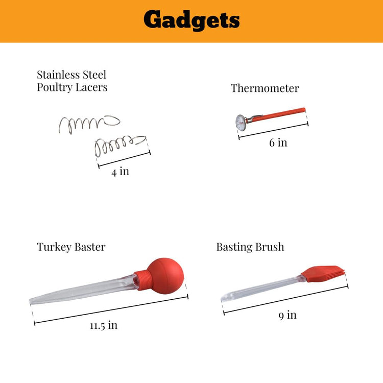 25 lb Rectangular Roaster Set