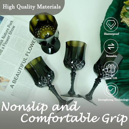 24Pack Plastic Wine Glasses (24 Count)