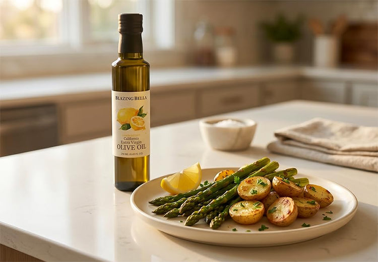 Lemon Infused Extra Virgin Olive Oil (8.45 Fl Oz)