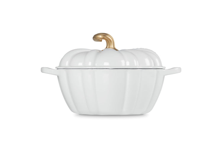 Enameled Cast Iron Signature Pumpkin Cocotte