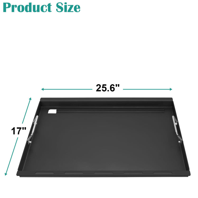 Full Size Griddle Inserts for Home Depot Nexgrill 4 and 5 Burner