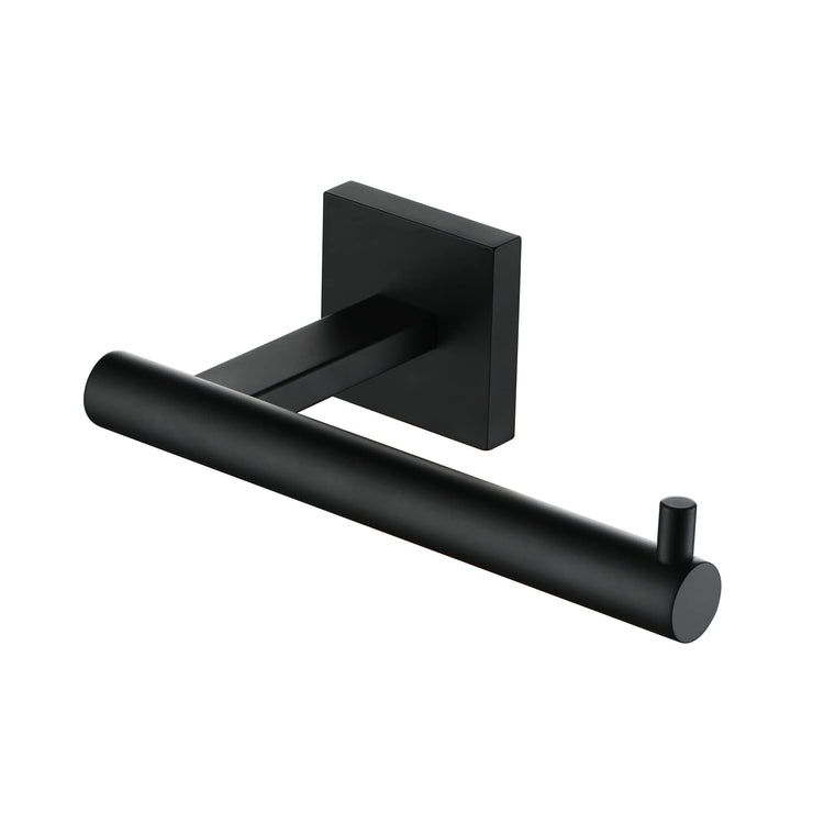 Toilet Paper Holder for Bathroom Toilet Roll Holder Hold Mega Rolls Matte Black Stainless Steel B2005BK