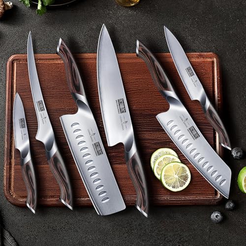 7PCS Kitchen Knife Set (7 Count)