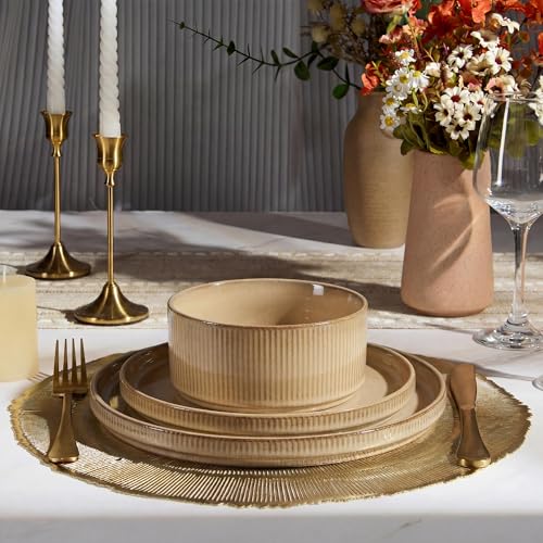 Stoneware Dinnerware Sets for 2