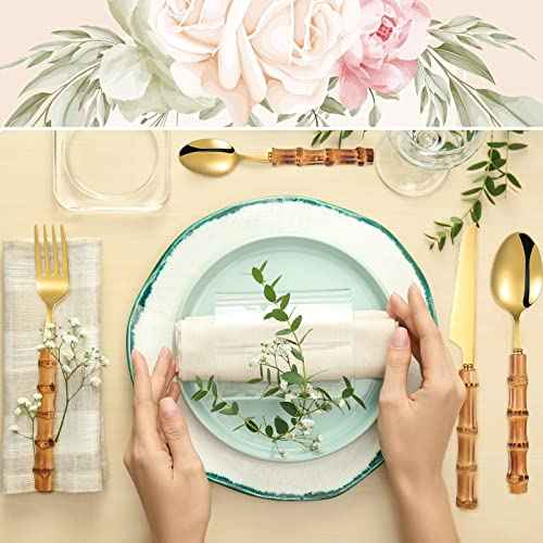 Bamboo Silverware Set 18