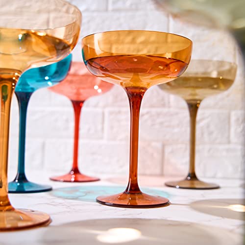 Plastic Acrylic Shatterproof Martini (6 Count)