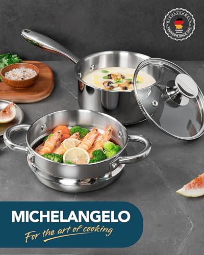 1.5 Quart Saucepan with Steamer
