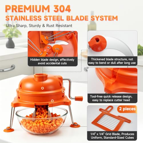 CL003 Commercial Vegetable Dicer with 1